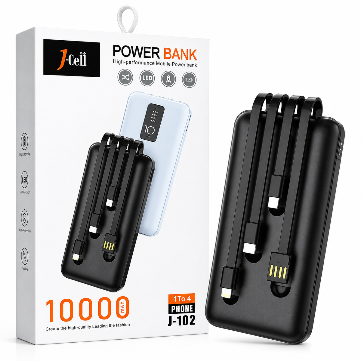 J-Cell 10000mAh Power Bank