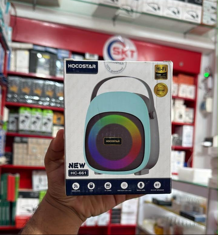 HOCOSTAR Portable Bluetooth RGB Speaker