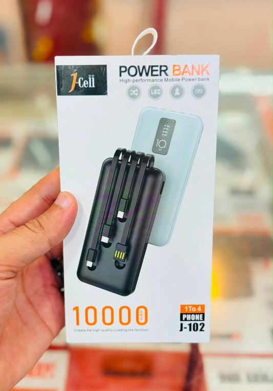 J-Cell 10000mAh Power Bank